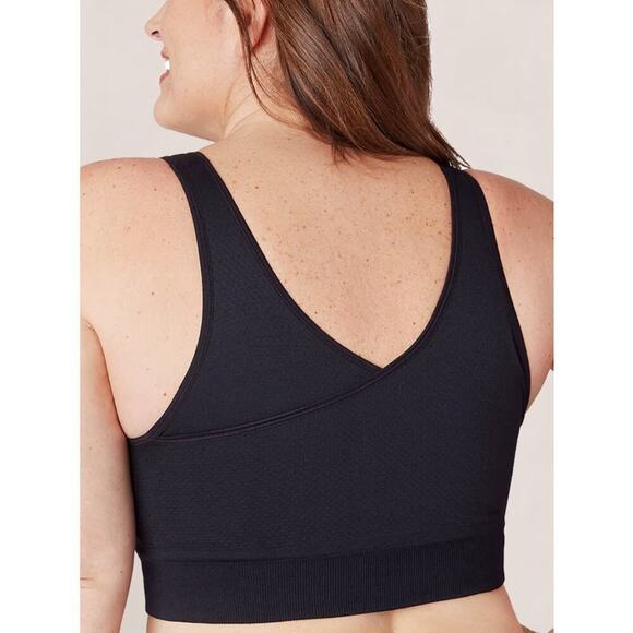 Curveez Women's Full Coverage 7 Wonders Bra Comfort Stretchy Size L Black NWT - Picture 3 of 9